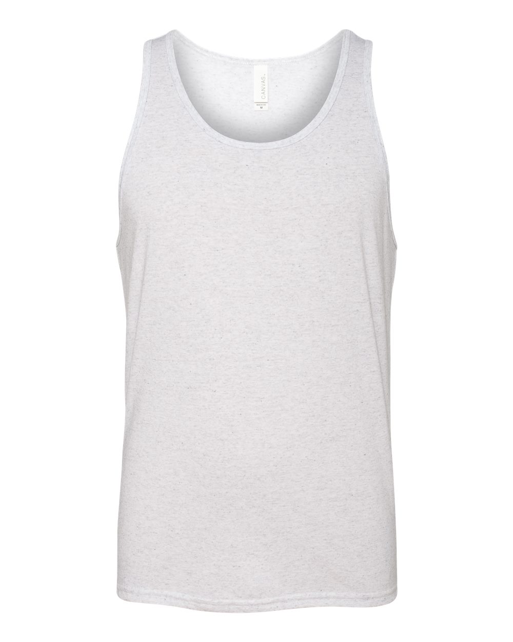3484 White Fleck Triblend - Front