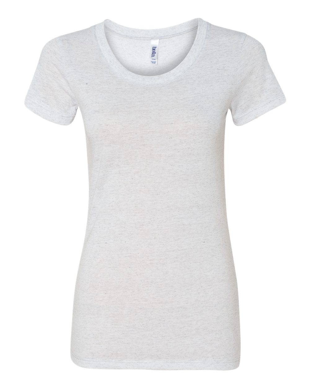 8413 White Fleck Triblend - Front