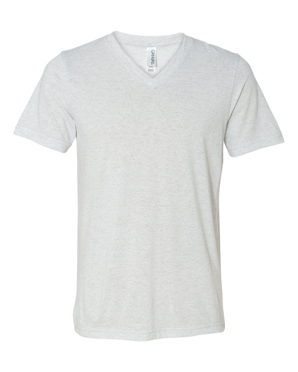 3415 White Fleck Triblend - Front